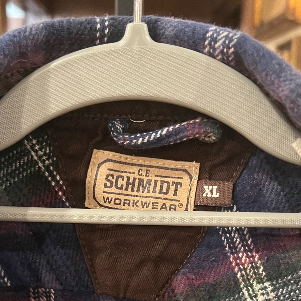Men's Plaid Shirt Flannel - Blue and Green - Picture 3 of 5